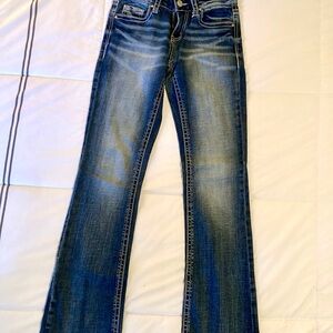 Buckle Women's Boot Cut Jeans in Blue